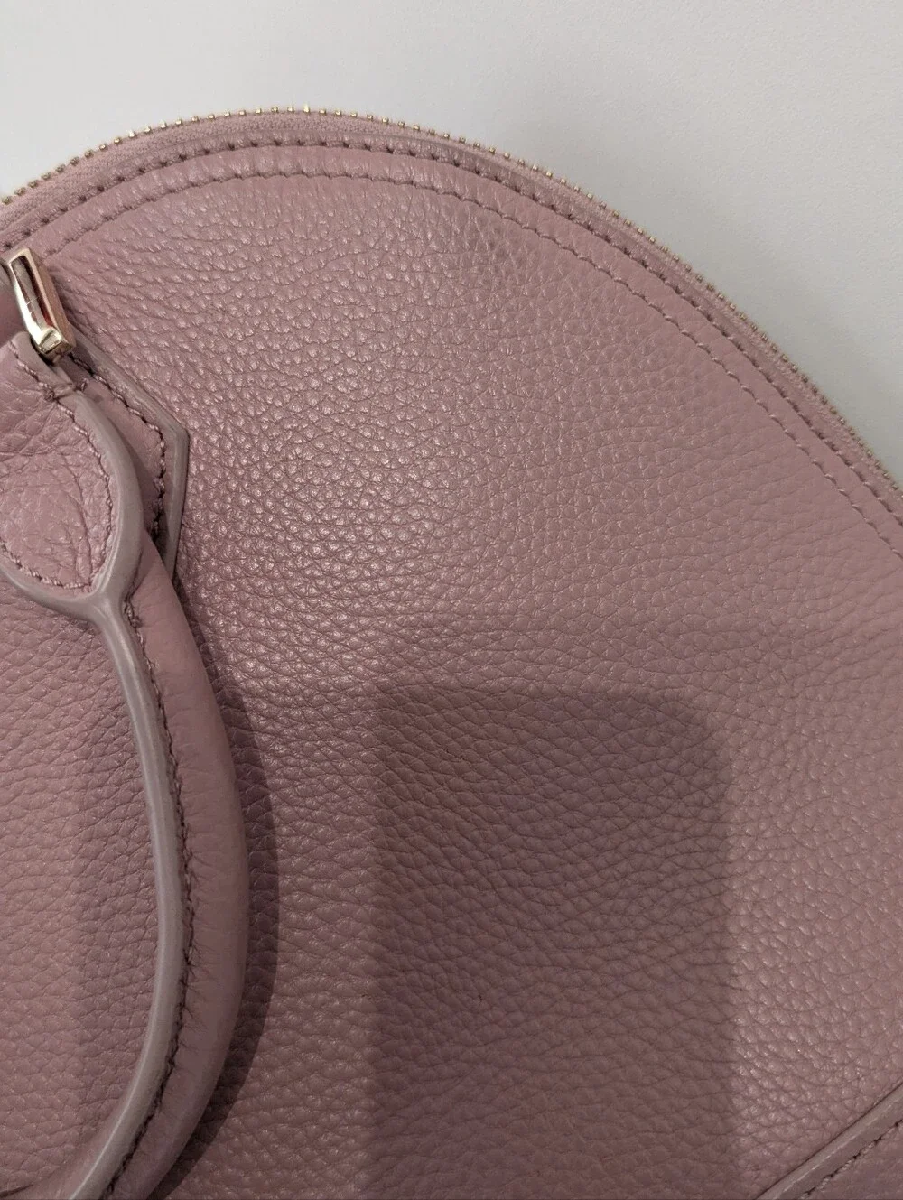 Mi Piaci Blush Pink Dome Satchel Alma Style Handbag